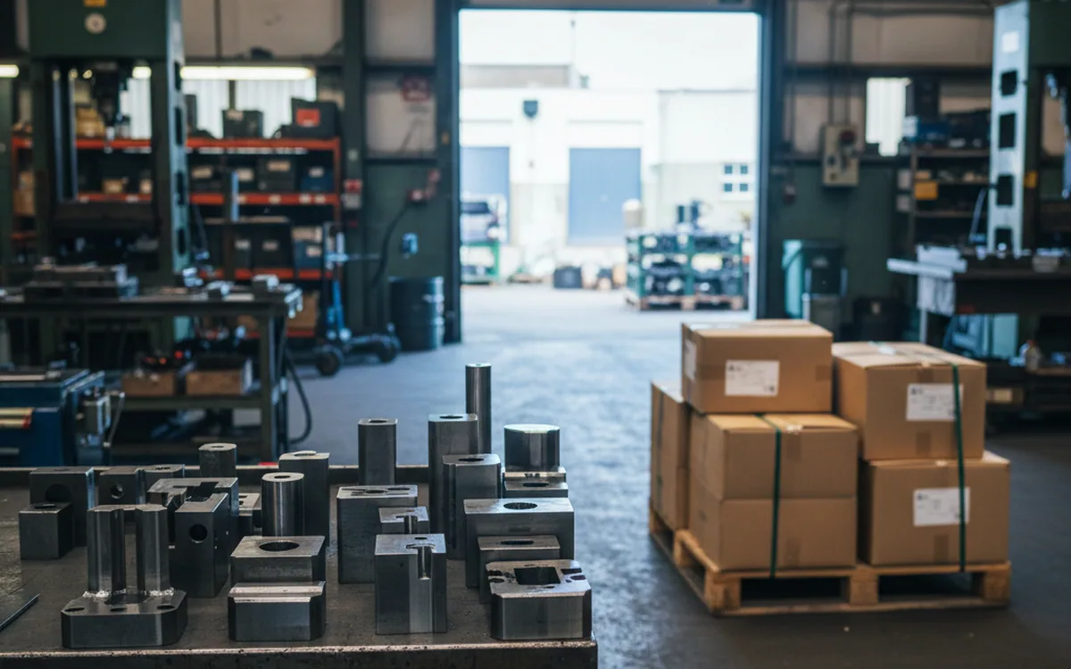 Replacement die inserts, blades and punches boxed for a running model programme