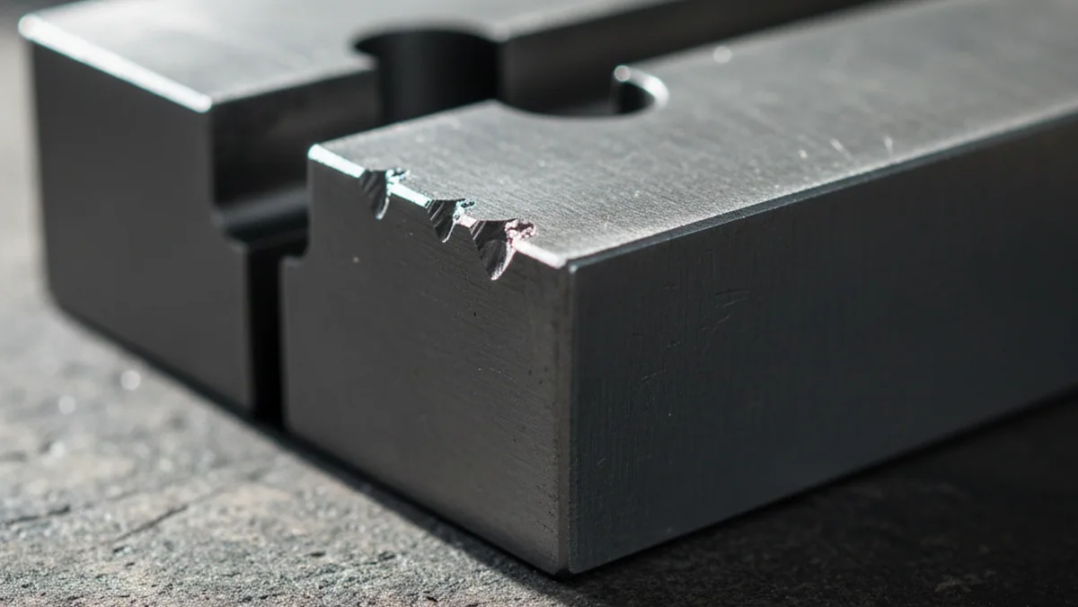 Automotive stamping die steel trim edge chipped within the first weeks of a run