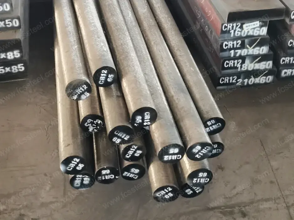Cold work plate stock marked by section, of the kind cut into blanking die plates