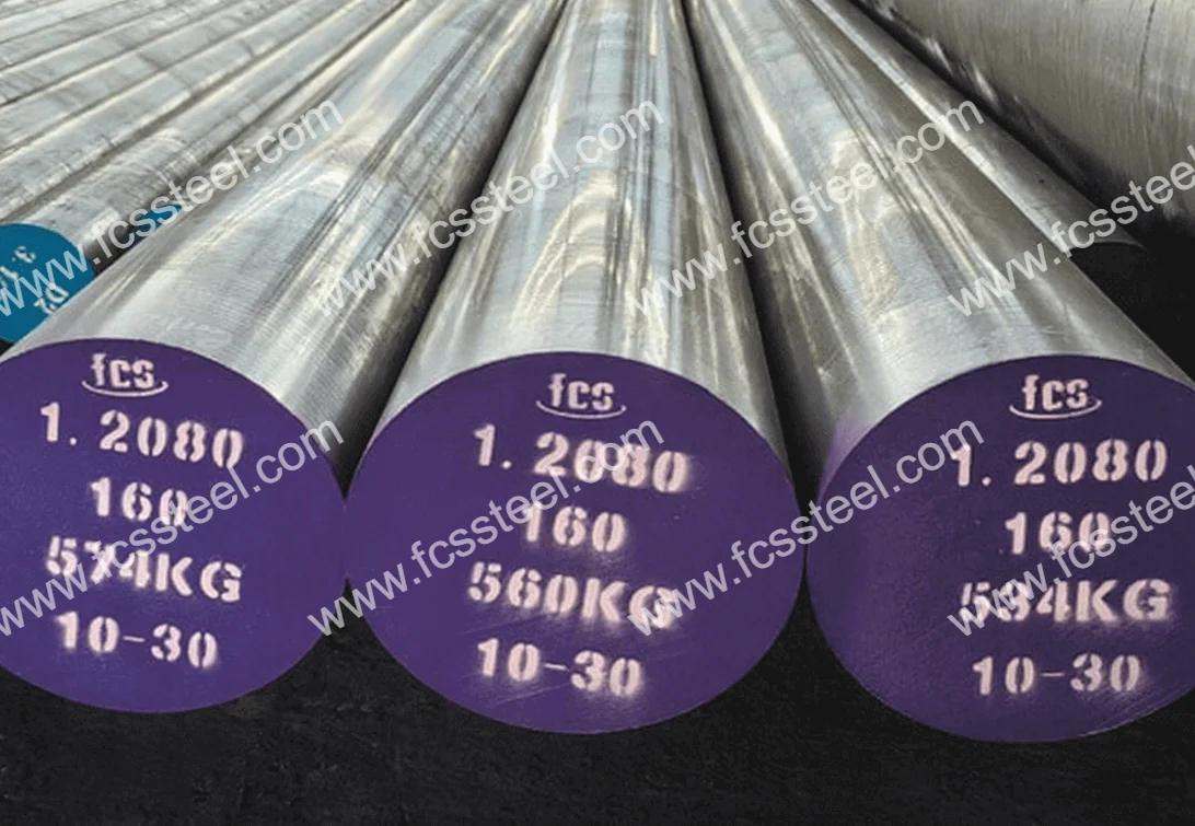 Cold work plate stacked and marked, annealed and capable of reaching the working hardness