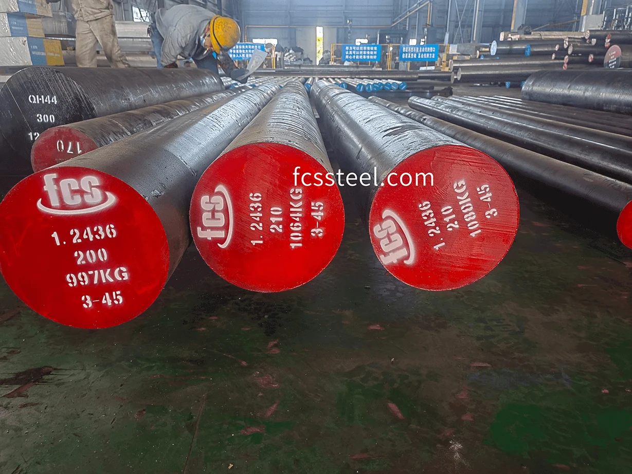 Cold work bar ends marked with heat identification, the link back to the retained records