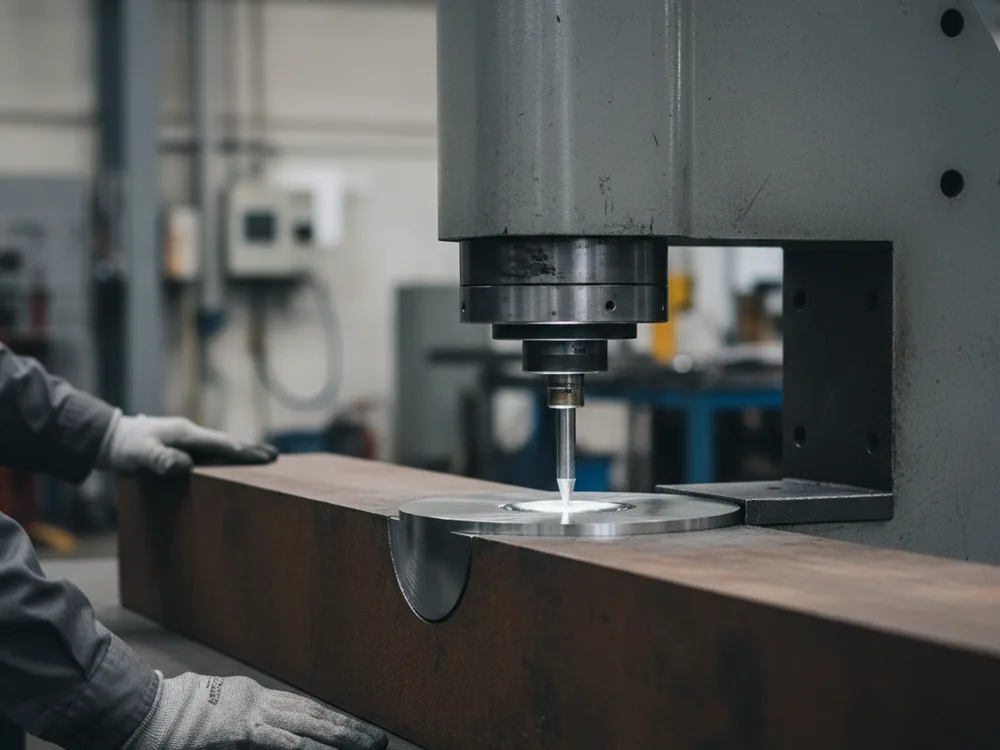 Brinell hardness test taken on an annealed cold work bar before release
