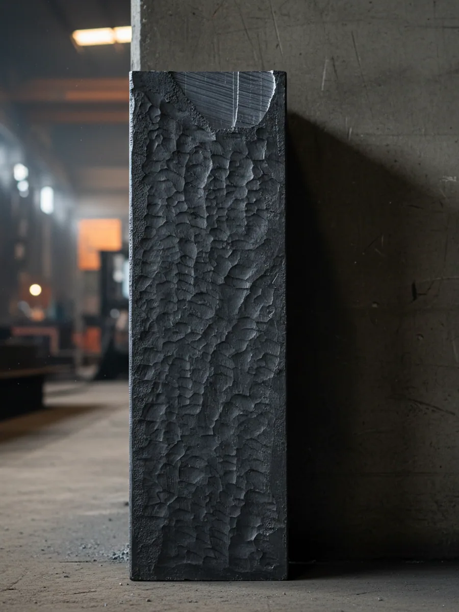 Black forged and descaled D3 tool steel bar carrying grinding allowance