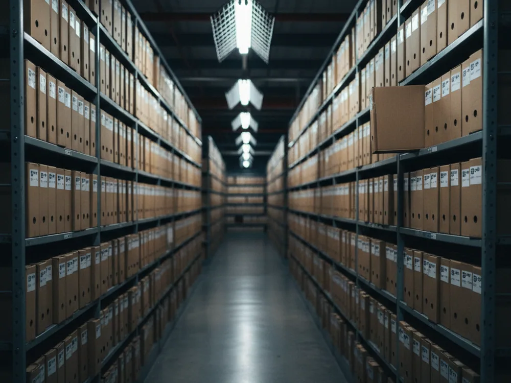 Ten year archive of melting and inspection records retrieved by heat number