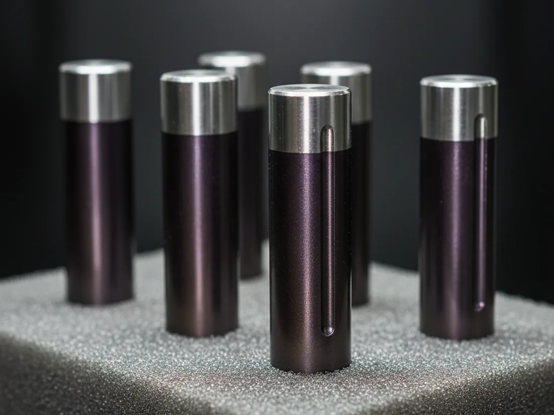 Coated punches back from the coater with their hardness intact