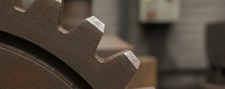 Hardness check bench with annealed tool steel samples from one heat