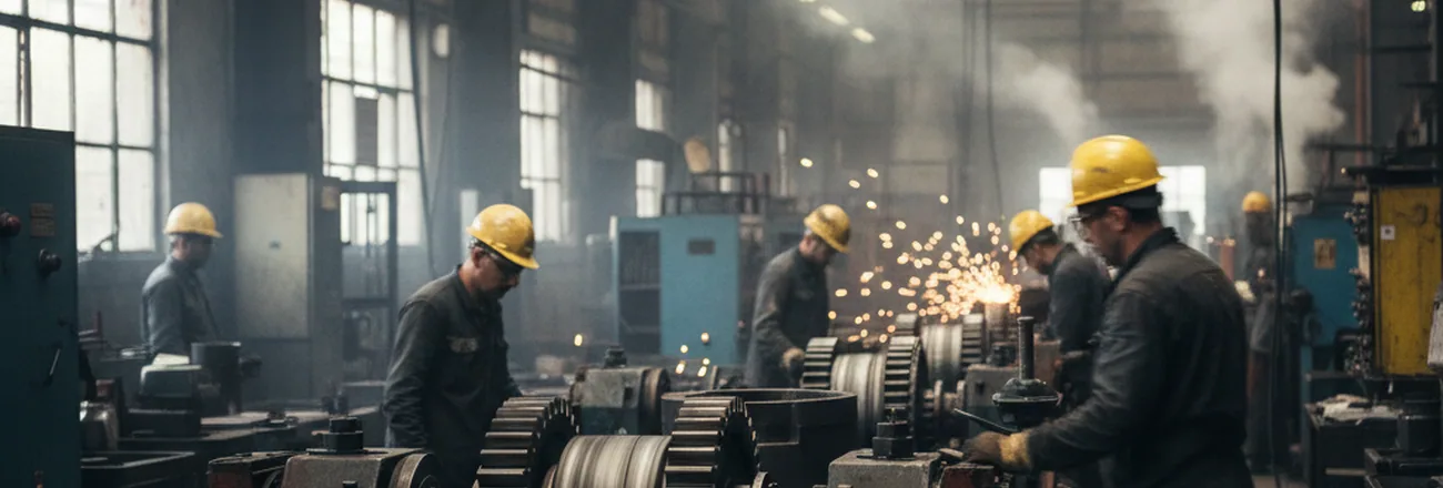 Pit furnace and quench tank on the pre-hardened tool steel line