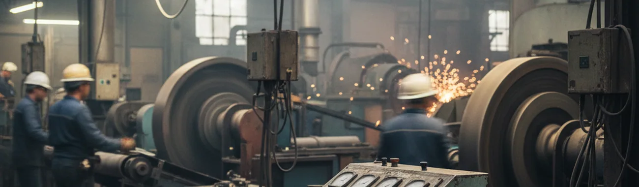 The ten electroslag furnaces that remelt every ESR tool steel grade produced here