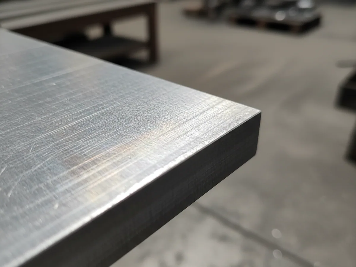 Ground H11 tool steel flat bar with the decarburised layer already removed
