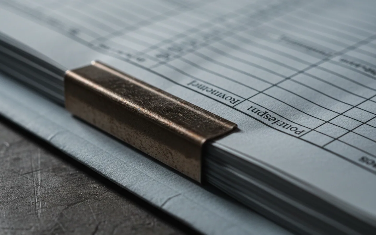 Ultrasonic inspection record for a single bar filed under its heat number