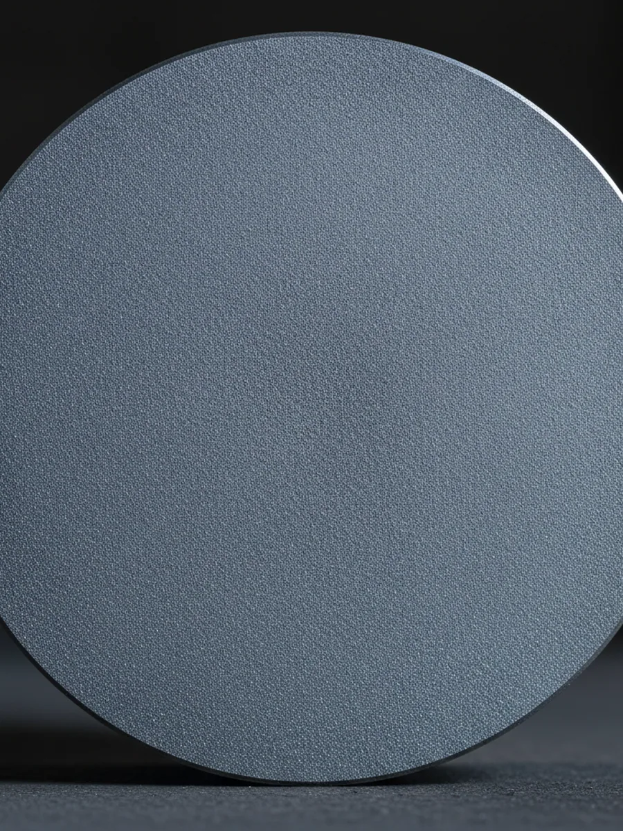 Macro etched section of remelted O1 tool steel showing even carbide distribution