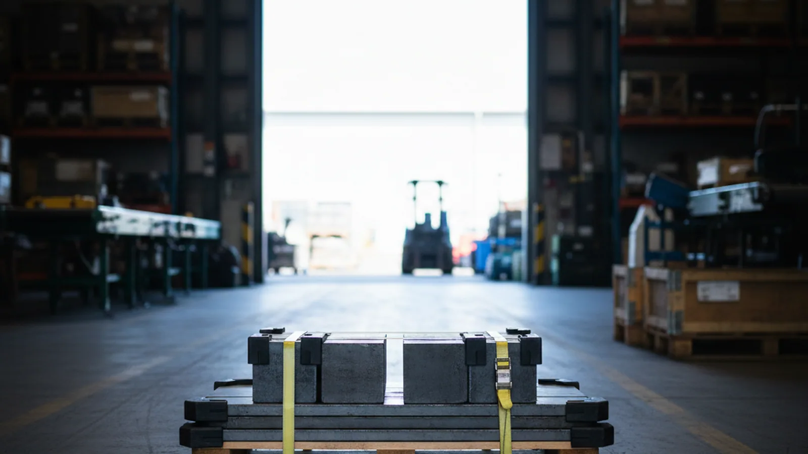 First trial order of plastic injection mold steel packed for a distributor
