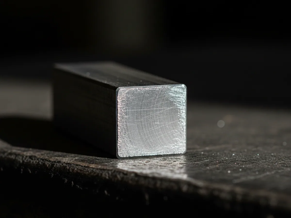 Unpolished coupon cut from the same heat as a mirror grade plastic injection mold steel order