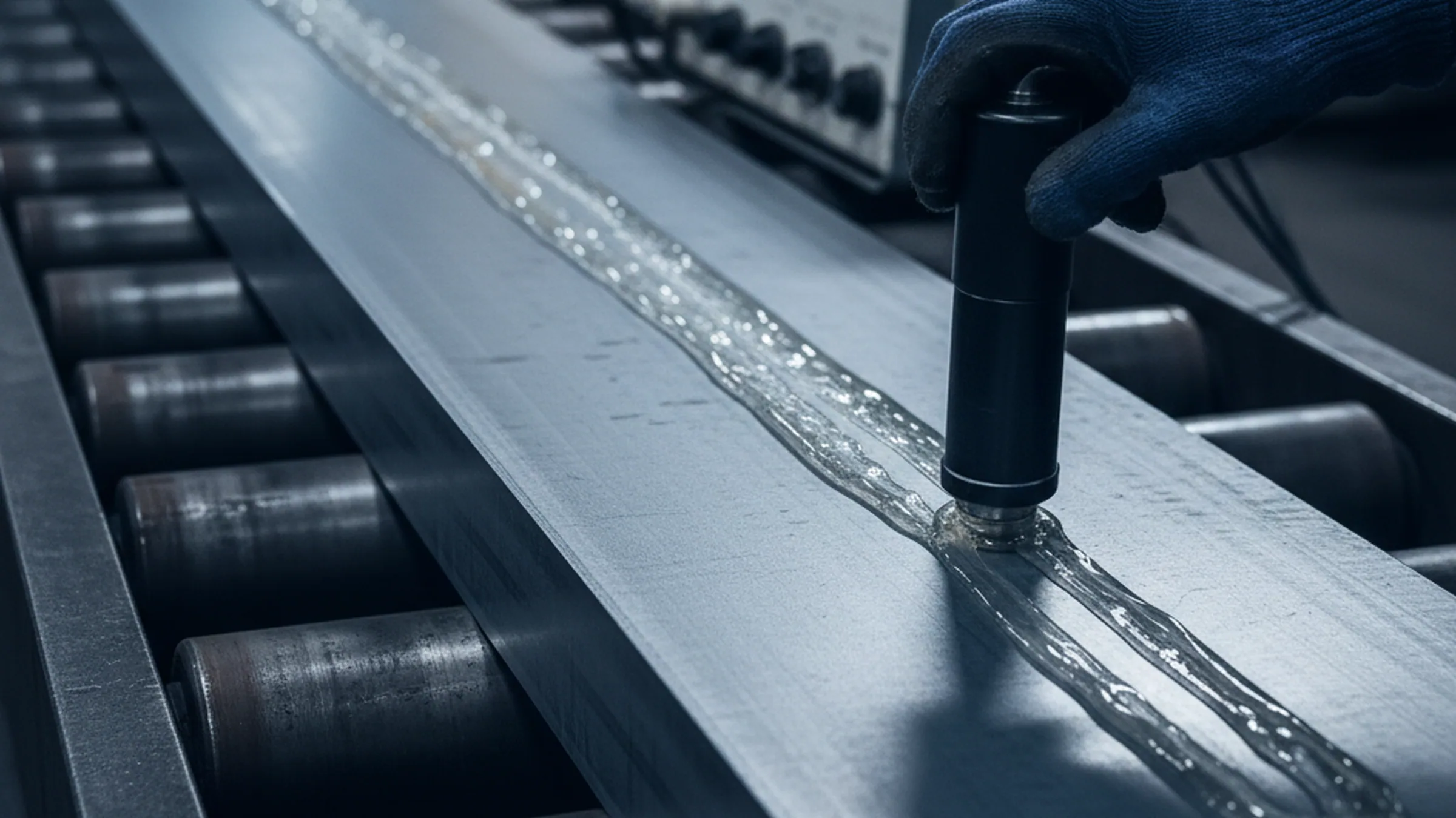 Ultrasonic testing of tool steel bar to SEP 1921 class D/d or E/e